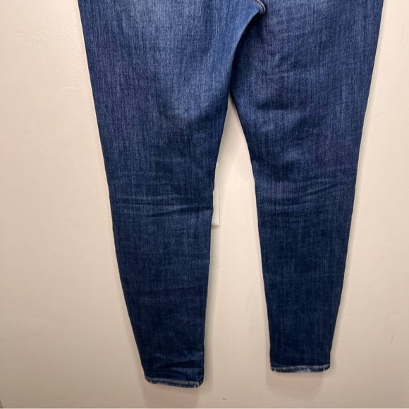 American Eagle Super Hi Rise Distressed Jeggings Size 12 - Picture 10 of 15